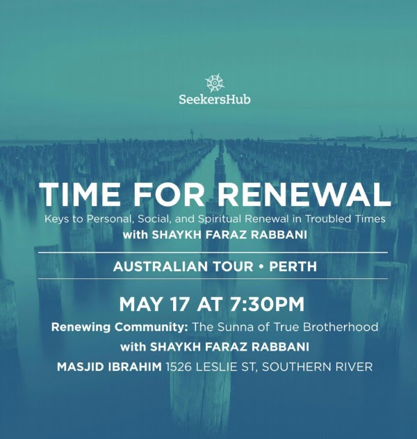 Time for Renewal - Sh Faraz Rabbani from Canada