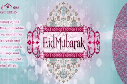 Eid ul Fitr Saturday 22nd April 2023
