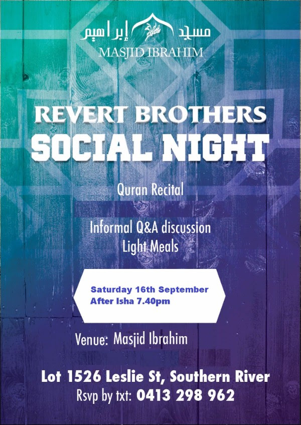 Revert Brothers Night