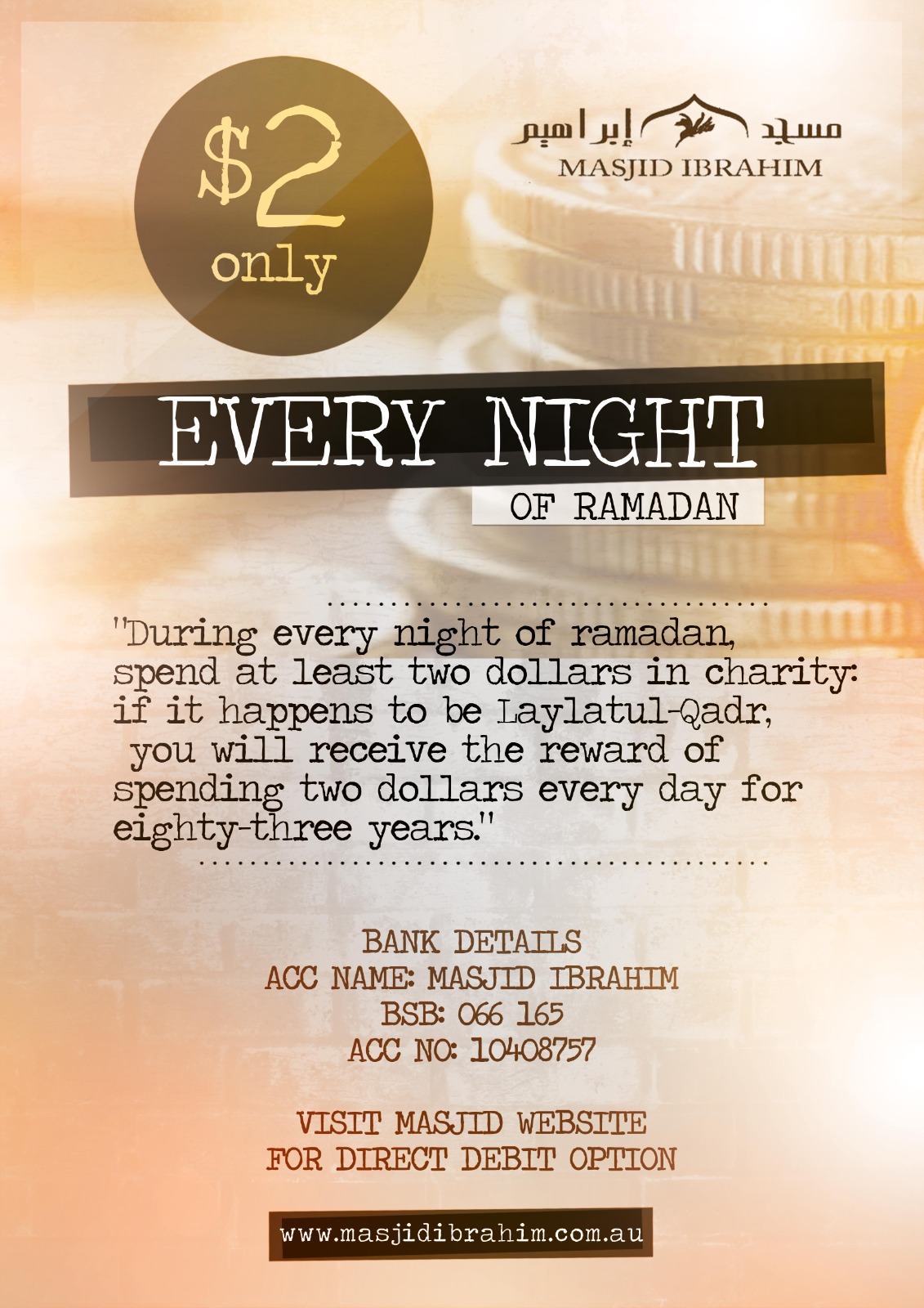 $2 Every Night in Ramadan