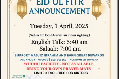 Eid ul Fitr 1st April 2025